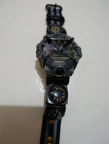 Reloj Casio Ga700 Militar Gris Camo Gris Camo Gris Oscuro (Usado)