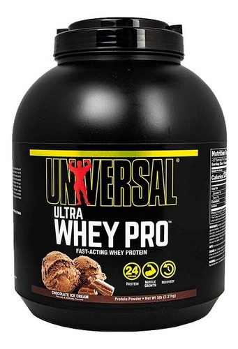 Universal Nutrition Ultra Whey Pro Proteina 5 Lb Sabor Vainilla