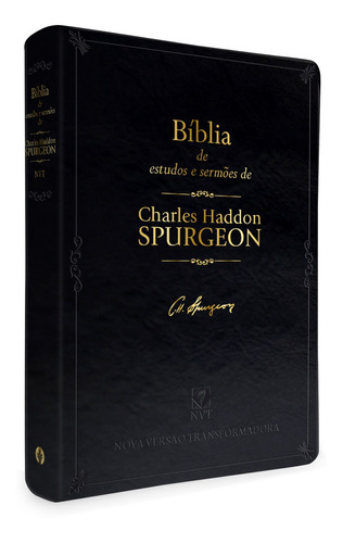 Livro Bíblia De Estudos E Sermões De C. H. Spurgeon