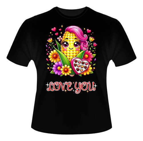Playeras Dúo Elote Pareja Amor Amistad San Valentín