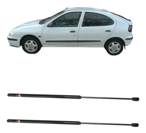 Kit X2 Amortiguador Porton Trasero Renault Megane Bicuerpo