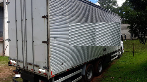 Mb Mercedes Atego 2425 2012 Leito Com Baú De 8,70