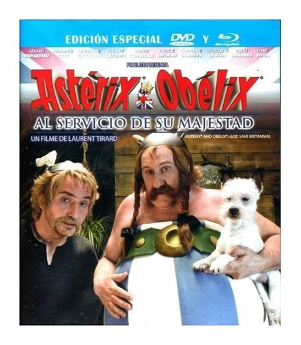 Asterix Y Obélix Pelicula Blu-ray + Dvd