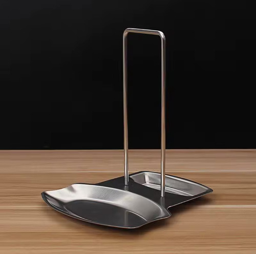 Soporte Para Cucharas Tapas Utensilios De Cocina Plateado