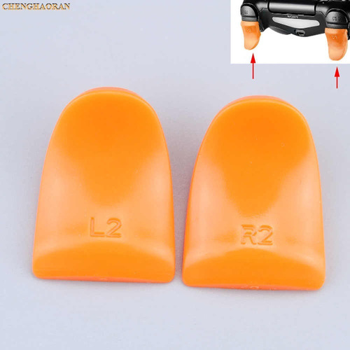 Extension Botones L2 R2 Joystick Playstation 4 Naranja