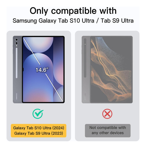 Forro Samsung Galaxy Tab S10 Ultra / S9 Ultra 14.6 Pulgadas