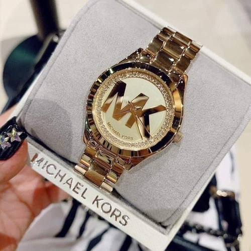 Reloj De Cuarzo Con Diamantes