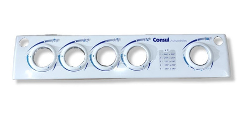 Painel De Fogão Consul Branco 4bocas 2 Furos Automatico