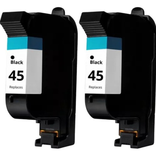 Kit 2 Cartuchos Hp 45 Compativel