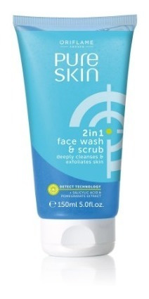 Gel Facial Exfoliante Y Purificante Pure Skin Cutis Graso 