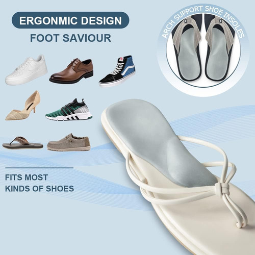 Svowin Plantillas De Zapatos Con Soporte De Arco Para Fascit