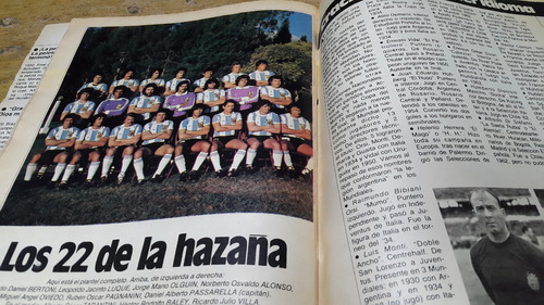 Revista El Grafico 44 Mundiales De Futbol 1986 Los 22 