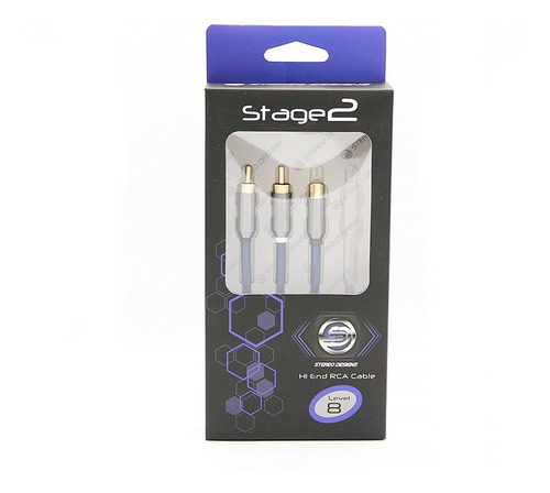 Imagem 2 de 4 de Cabo Rca Y 2 Machos X 1 Femea Stereo Designs Sdrca-y2m