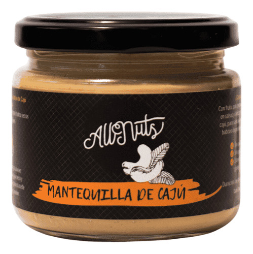 Allnuts Mantequilla De Castañas De Cajú Sin Gluten 200 G