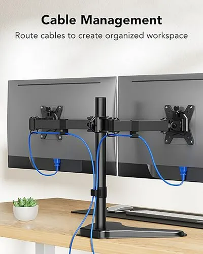 Soporte Dual Para Monitor Compatible Con Vesa 100x100mm.