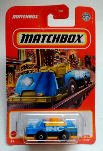 Carro Matchbox - Mattel - Mbx Mini Cargo Truck
