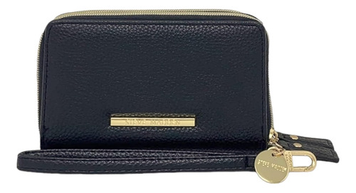 Steve Madden Carteira Pequena Com Zip Duplo Ao Redor Com Al