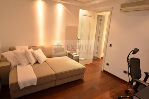 Imagem 15 de 15 de Maravilhoso Apartamento Totalmente Mobiliado E Equipado, Com 280m², 3 Suítes Sendo 1 Master, 4 Vagas - Em47231