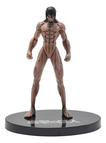 Figura Eren Jaeger Gigante De Attack On Titan – Estatua De Acción De 35 Cm, Decoración De Escritorio, Coche O Estantería, Regalo Para Fans Del Anime