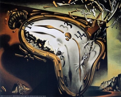 Eurographics El Reloj Derretido De Salvador Dali Poster Imp