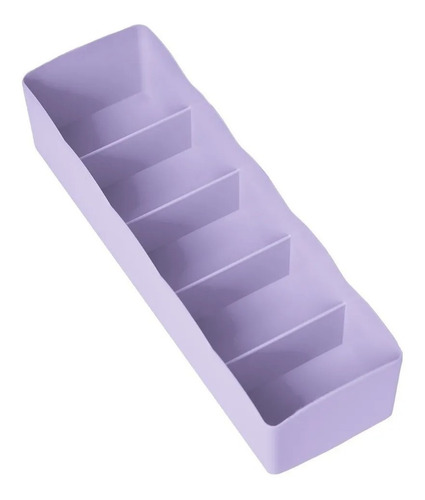 Organizador Medias 5 Divisiones Ropa Interior Cajon Plastico