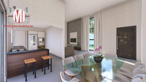Imagem 8 de 28 de Linda Casa De Campo, Com Escritura, Em Fase De Obras, 3 Dormitórios, Piscina, À Venda, 560 M² Por R$ 900.000 - Villa Real - Bragança Paulista/sp - Ch0967