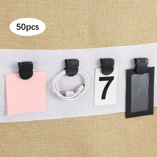 Clips Para Cubículos Para Paneles De Tela Para 50 Piezas
