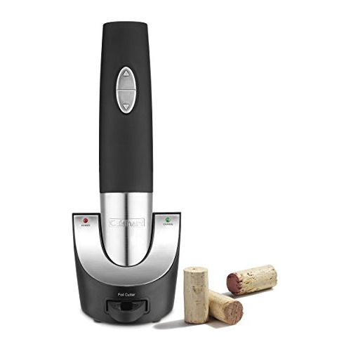 Cuisinart Taladro Abrebotellas De Vino Con Sellador, Descorc