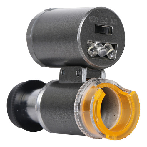 Lupa Iluminada Con Lupa De 60x Con 2 Luces Led Y 1