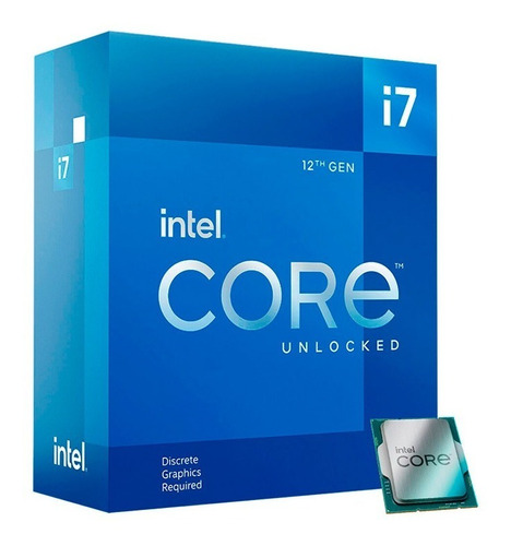 Procesador Intel Core I7-12700kf 3.60 / 5.00ghz 25mb Caché