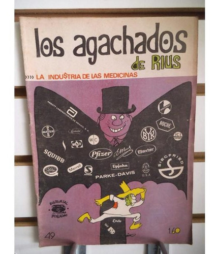 Comic Los Agachados De Rius 49 Editorial Posada Vintage 0