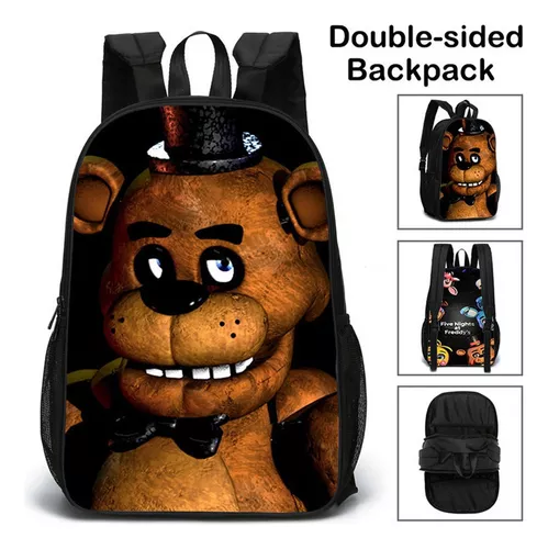  Five Nights at Freddy's Mochila, Mochila escolar, Mochilas  infantiles FNAF