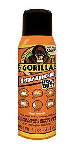 Gorilla Heavy Duty Spray Adhesivo Multiusos Y Reposicionable