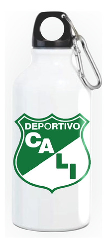 Termo Botilito Deportivo Cali Futbol Caramañola Serie White