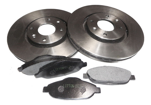 Kit De Discos Y Pastillas Para Peugeot 3008 1.6 Hdi 2010