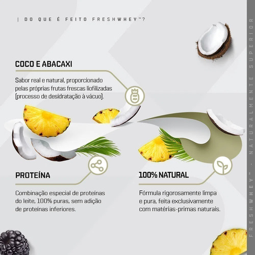 Super Kit 10x Whey Fresh Dux Nutrition Lab 100% Natural