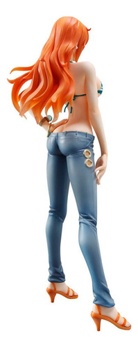 Figura Nami Portrait Of Pirates: Sailing Again Megahouse 1/8 (Usado)