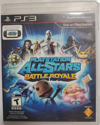 Playstation All-stars Battle Royal Original Playstation 3
