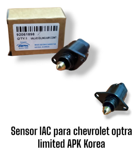 Sensor Valvula Mínimo Iac Chevrolet Optra Limited Apk Korea