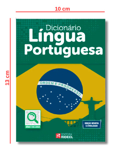 Dicionário Da Língua Portuguesa 368 Páginas - Com Qr Code
