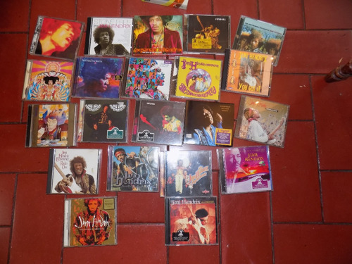 Cds Rock, Clapton, Jovi, The Beatles, Red Hot Chilli Peppers