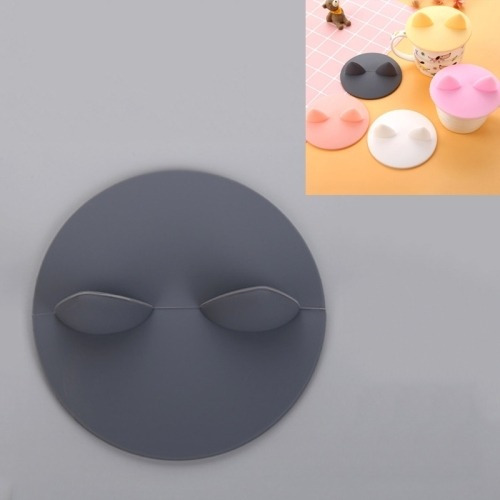 Dibujo Animado Silicona Forma Oreja Gato Tapa Taza