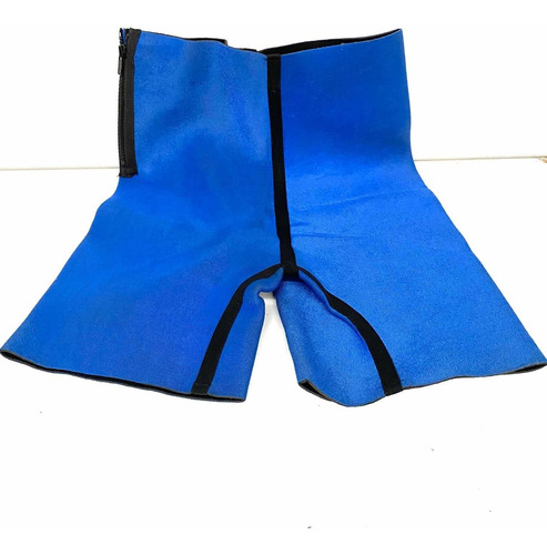 Faja Short Pantalon De Neoprene Azul Talla M
