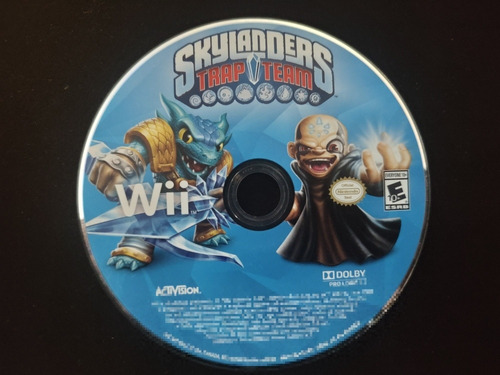 Skylanders Trap Team Nintendo Wii Original Físico Solo Disco