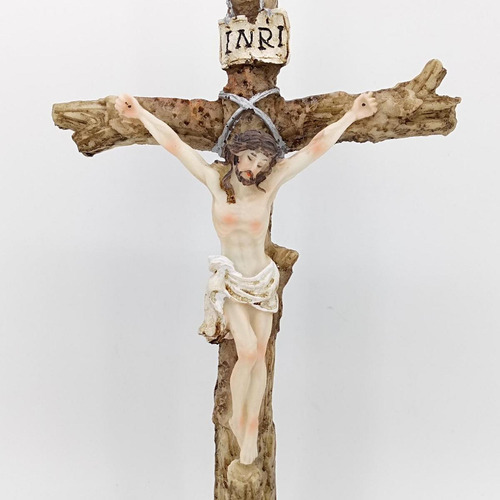 Escultura De Crucifijo De Pie Decoración De Pascua Muebles