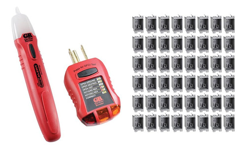 Gtk-2 Kit Seguridad Probador Voltaje Contacto Gvd-3504 Gfi
