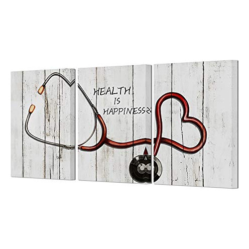  Clinic Wall Art  L Instrument Red Echometer Painting H...