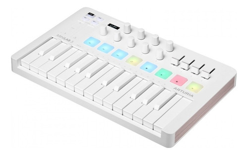 Arturia Minilab 3 Alpine White Controlador Midi 25 Teclas