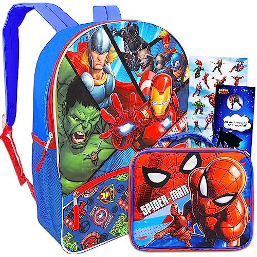 Mochila Y Lonchera De Vengadores De Niños - Conjunto D...