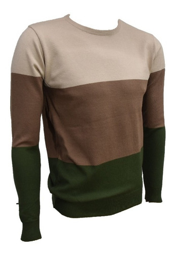 Imagen 2 de 4 de Sweater Pullover Hombre Tejido Algodon